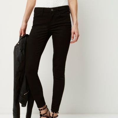 Black Amelie superskinny jeans